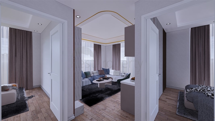 Новый жилой комплекс в районе Авсаллар