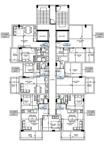 Новый жилой комплекс в районе Авсаллар