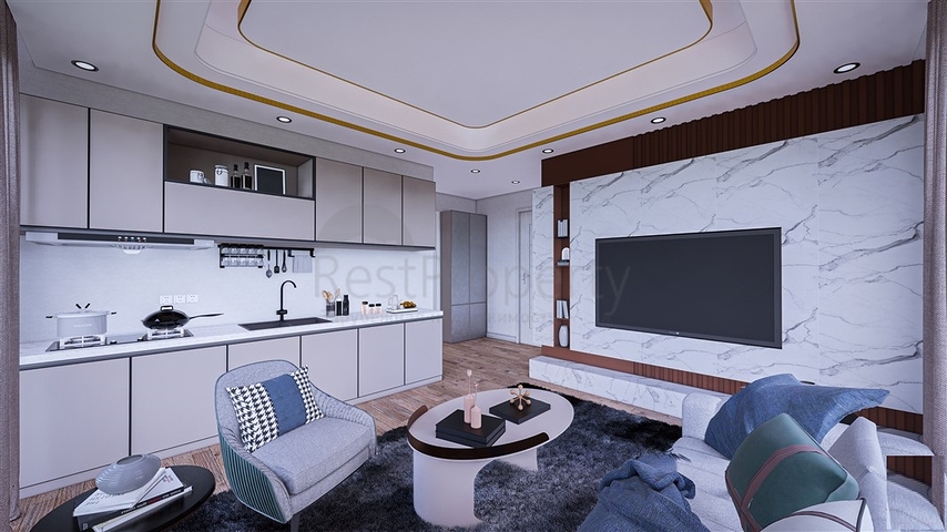 Новый жилой комплекс в районе Авсаллар