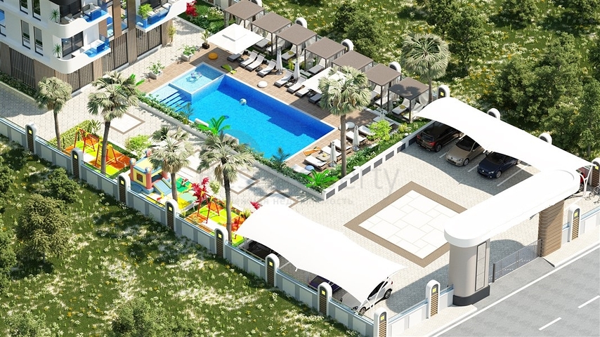 Новый жилой комплекс в районе Авсаллар