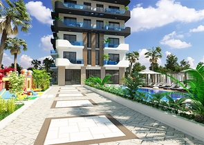 Новый жилой комплекс в районе Авсаллар