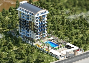 Новый жилой комплекс в районе Авсаллар