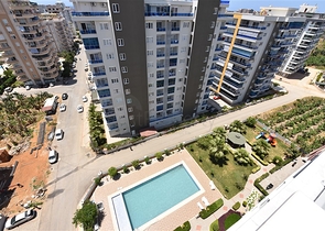 Двухкомнатная квартира в районе Махмутлар