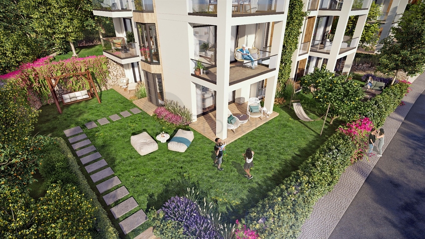 Новый проект семейная концепция  в районе Адабюкю