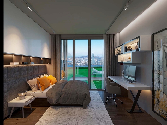 Строится элитные виллы на бухте Гюндоган!