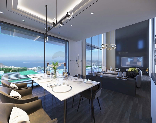 Строится элитные виллы на бухте Гюндоган!