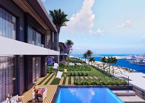 Строится элитные виллы на бухте Гюндоган!