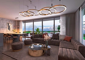 Строится элитные виллы на бухте Гюндоган!