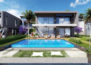 Строится элитные виллы на бухте Гюндоган!