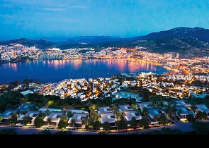 Строится элитные виллы на бухте Гюндоган!