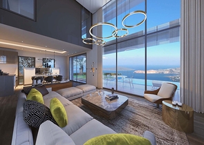 Строится элитные виллы на бухте Гюндоган!