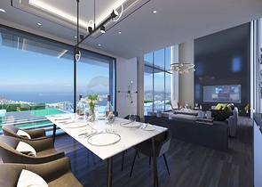 Строится элитные виллы на бухте Гюндоган!