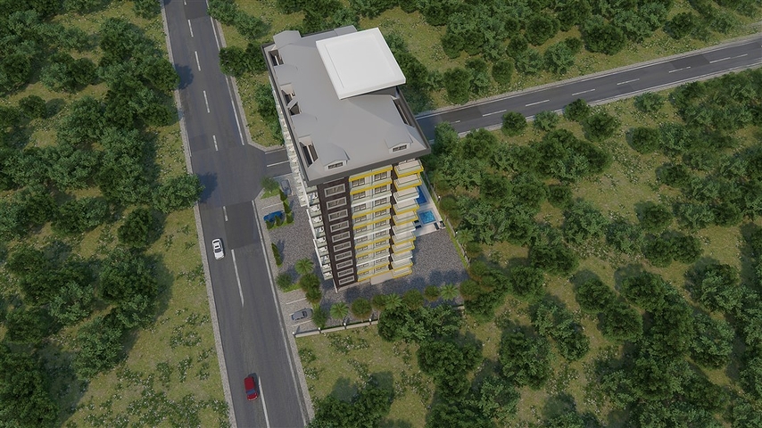 Новый жилой комплекс в районе Махмутлар