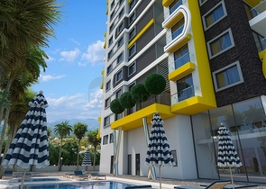 Новый жилой комплекс в районе Махмутлар