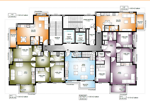 Новый жилой комплекс в районе Махмутлар