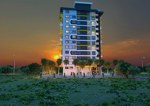 Новый жилой комплекс в районе Махмутлар