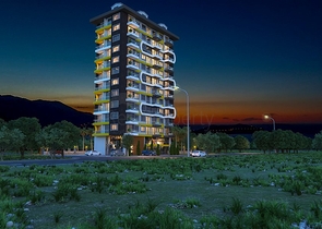 Новый жилой комплекс в районе Махмутлар