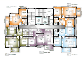 Новый жилой комплекс в районе Махмутлар