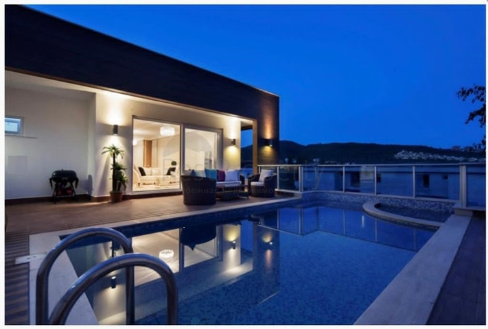 Меблированная вилла планировки 3+1