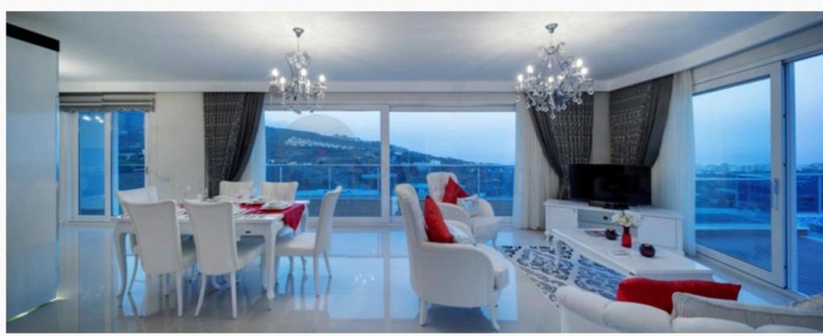 Меблированная вилла планировки 3+1