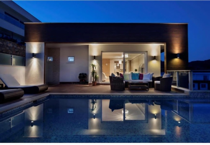 Меблированная вилла планировки 3+1