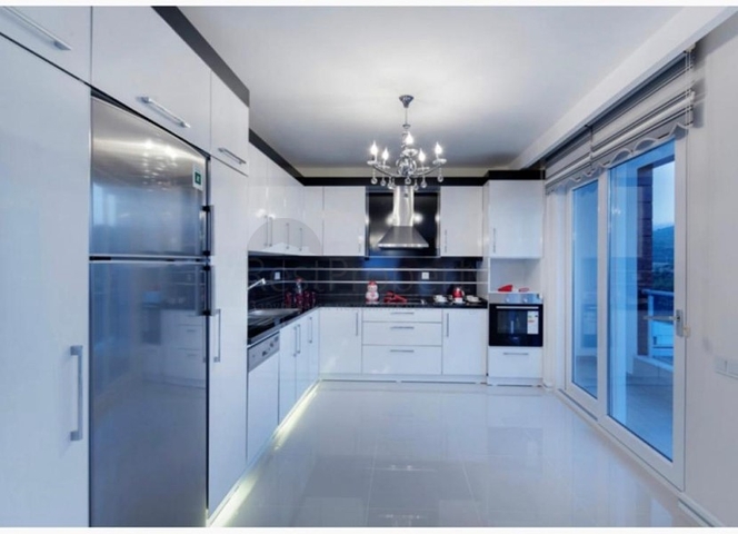 Меблированная вилла планировки 3+1