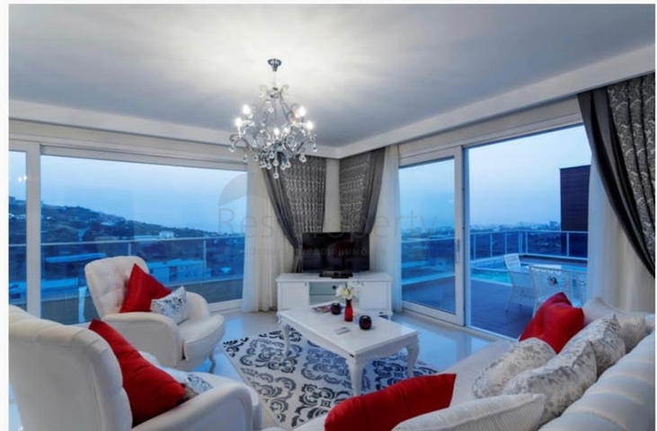 Меблированная вилла планировки 3+1