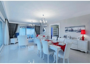 Меблированная вилла планировки 3+1