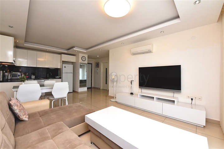 Меблированная квартира планировки 1+1 в районе Джикджилли