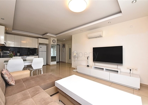 Меблированная квартира планировки 1+1 в районе Джикджилли