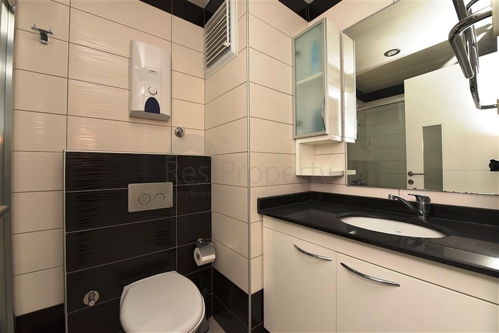 Двухкомнатная квартира на аренду в районе Авсаллар