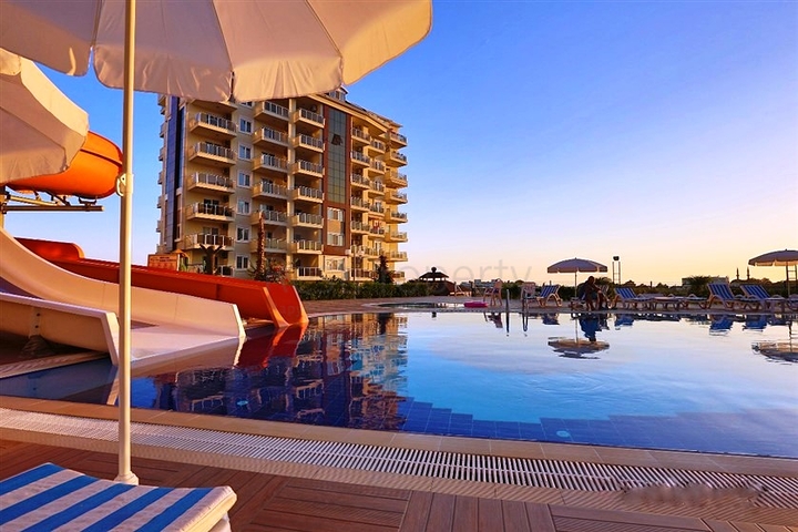 Двухкомнатная квартира на аренду в районе Авсаллар