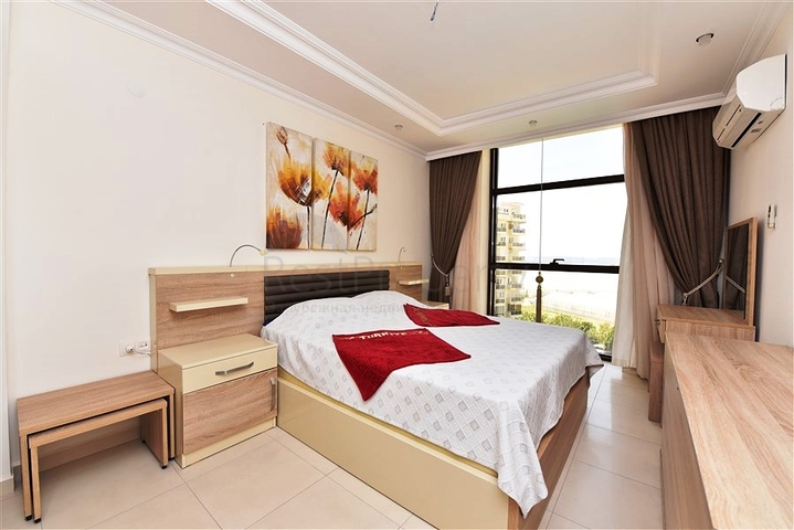 Двухкомнатная квартира на аренду в районе Авсаллар