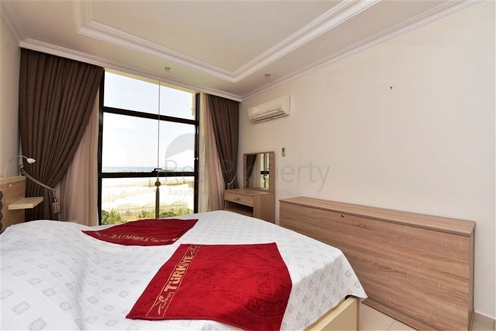 Двухкомнатная квартира на аренду в районе Авсаллар