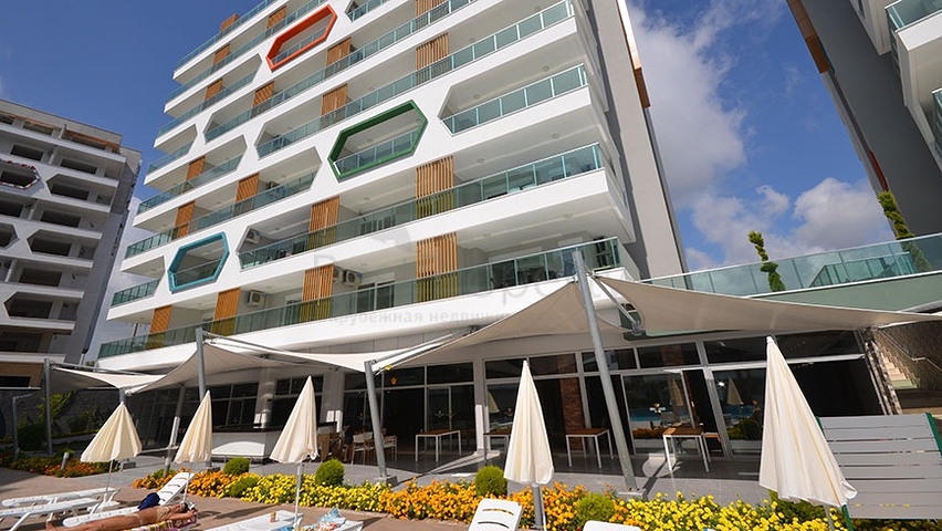 Двухкомнатная квартира в районе Авсаллар