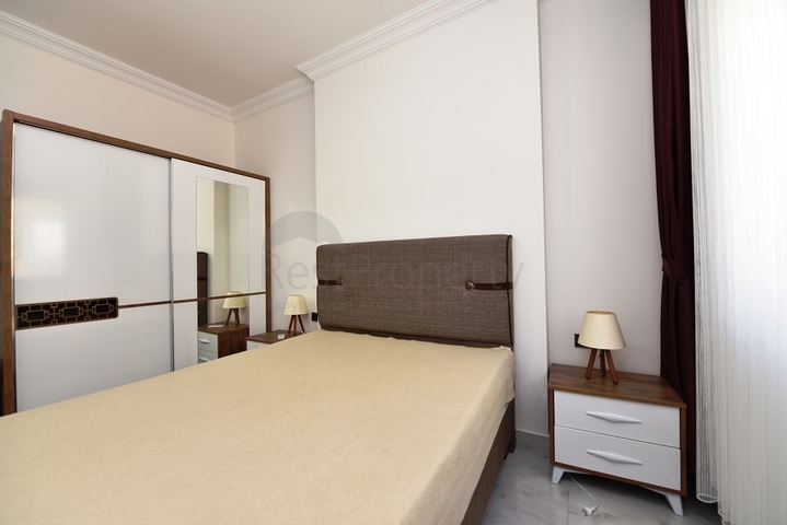 Двухкомнатная квартира с мебелью на аренду в Махмутларе