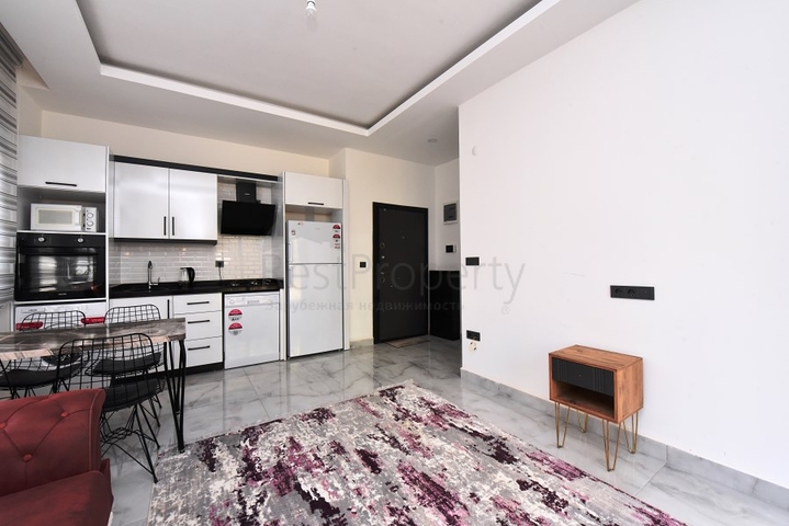 Двухкомнатная квартира с мебелью на аренду в Махмутларе