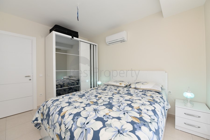 Меблированная квартира планировки 1+1 в районе Авсаллар