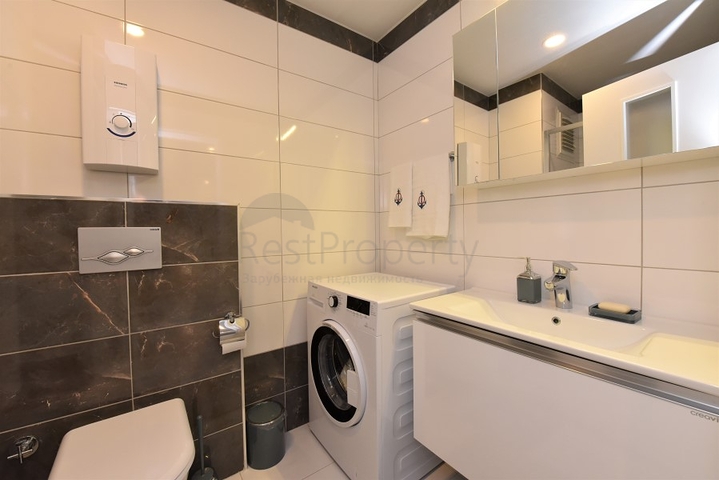 Меблированная квартира планировки 1+1 в районе Авсаллар