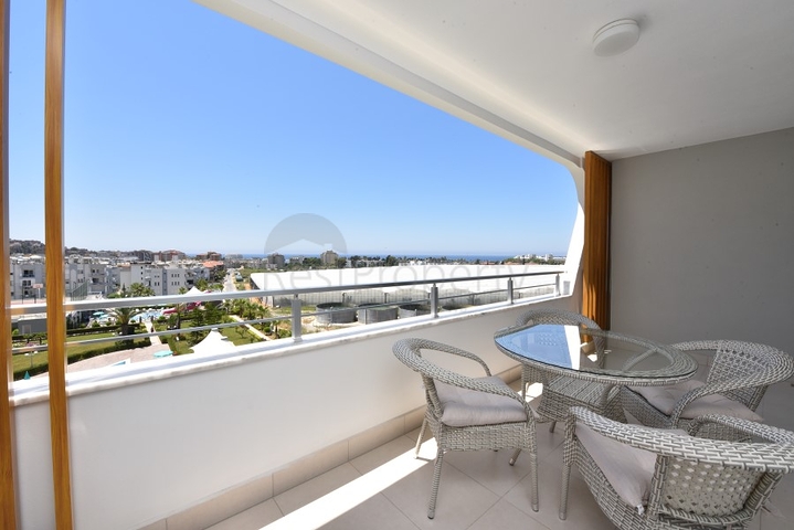 Меблированная квартира планировки 1+1 в районе Авсаллар