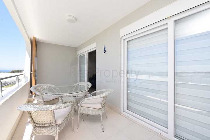 Меблированная квартира планировки 1+1 в районе Авсаллар