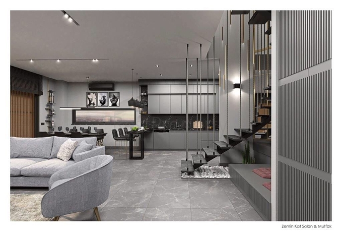 Новый комплекс вилл в районе Каргыджак