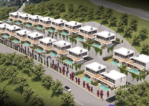 Новый комплекс вилл в районе Каргыджак