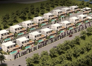 Новый комплекс вилл в районе Каргыджак