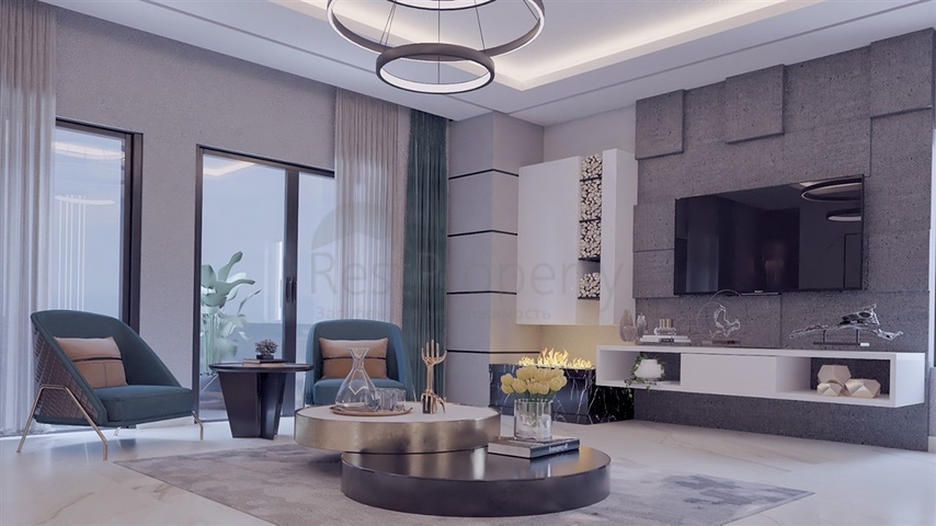 Трехэтажная вилла планировки 5+1