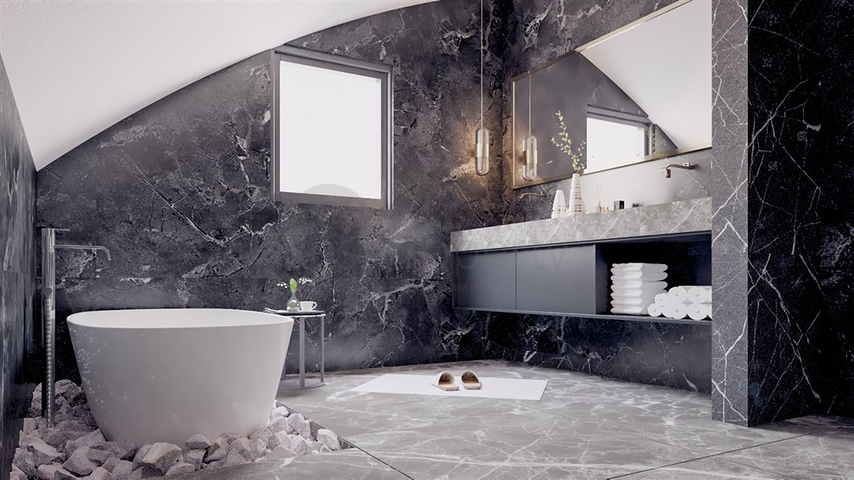 Трехэтажная вилла планировки 5+1