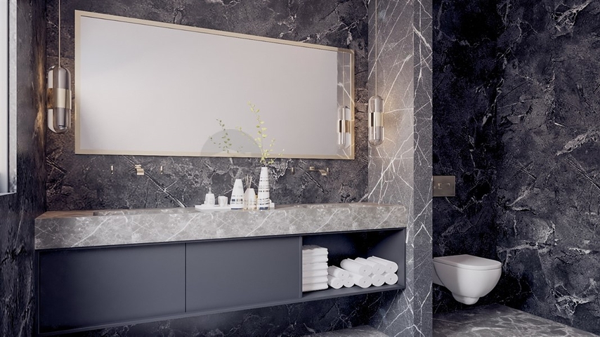 Трехэтажная вилла планировки 5+1