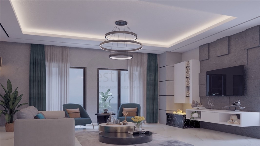 Трехэтажная вилла планировки 5+1