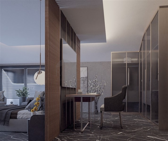 Трехэтажная вилла планировки 5+1