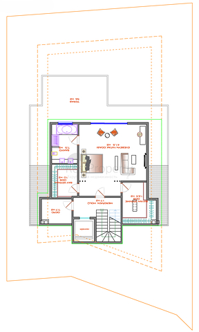 Трехэтажная вилла планировки 5+1